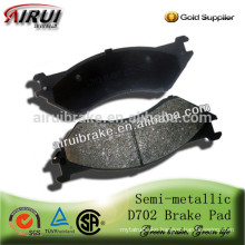 D702 High quality auto brake pad for Chrysler(OE No.: 5080556AA)